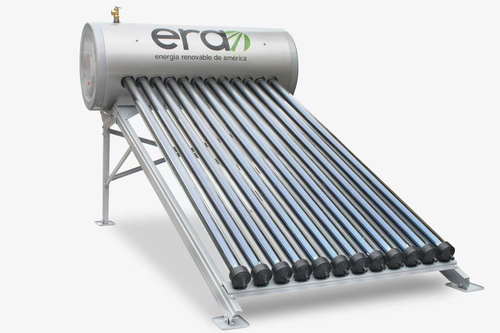Boiler orizontal presurizat cu tuburi vidate, inox 316L, cu încălzire electrică auxiliară Boiler orizontal presurizat cu tuburi vidate, inox 316L, cu încălzire electrică auxiliară